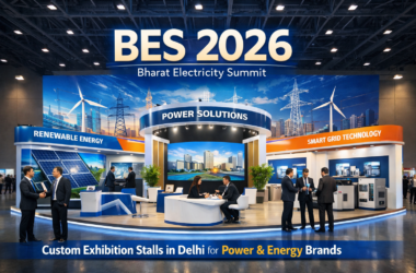 Bharat electrical summit 2026 - custom stall design